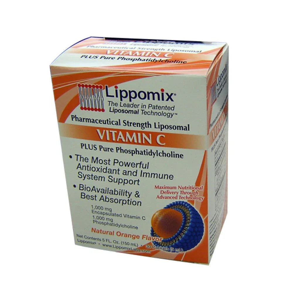 lippomix liposomal vitamin c 30 sachets 150 ml