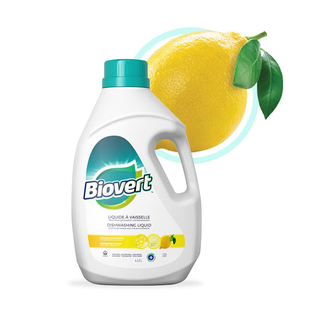 Liquide à Vaisselle Citron BioVert - La Boite à Grains
