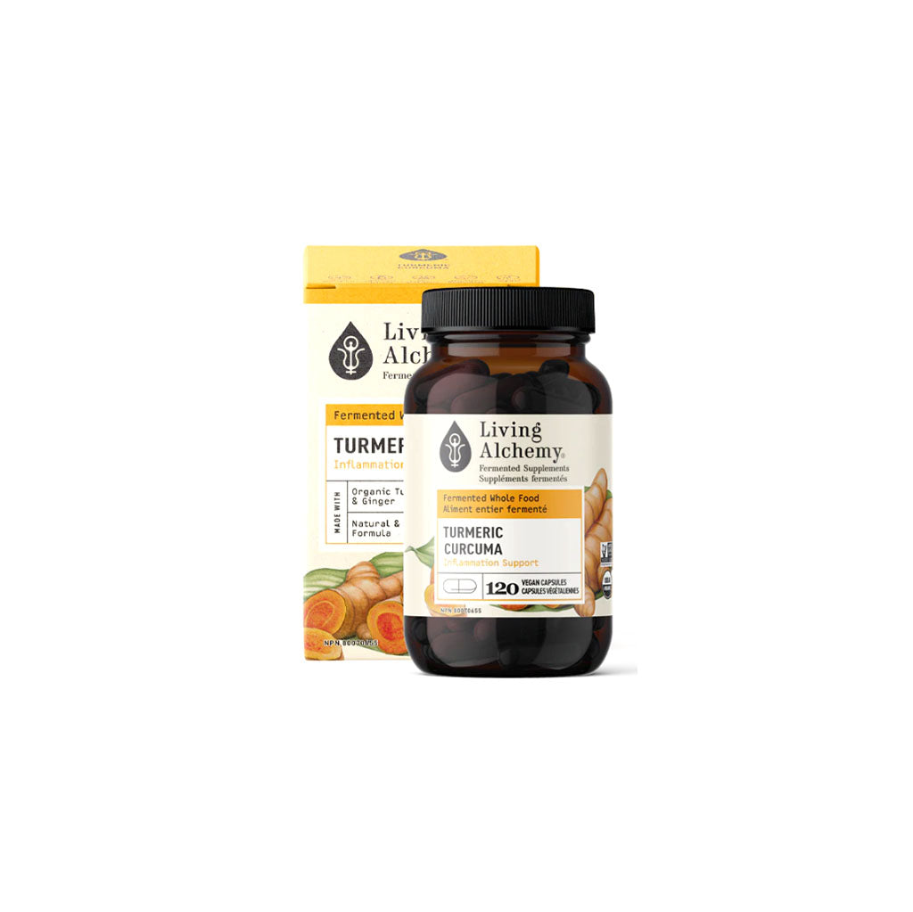 living alchemy curcuma 120 capsules végétaliennes