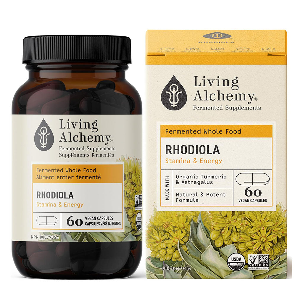 living alchemy rhodiola 60 capsules végétales