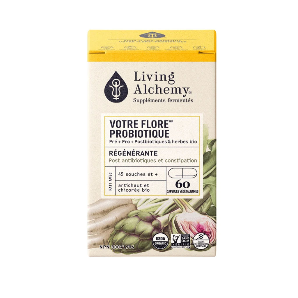 living alchemy votre flore probiotique régénérante - La Boite à Grains