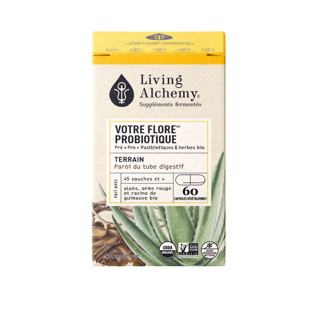 living alchemy votre flore probiotique terrain - La Boite à Grains