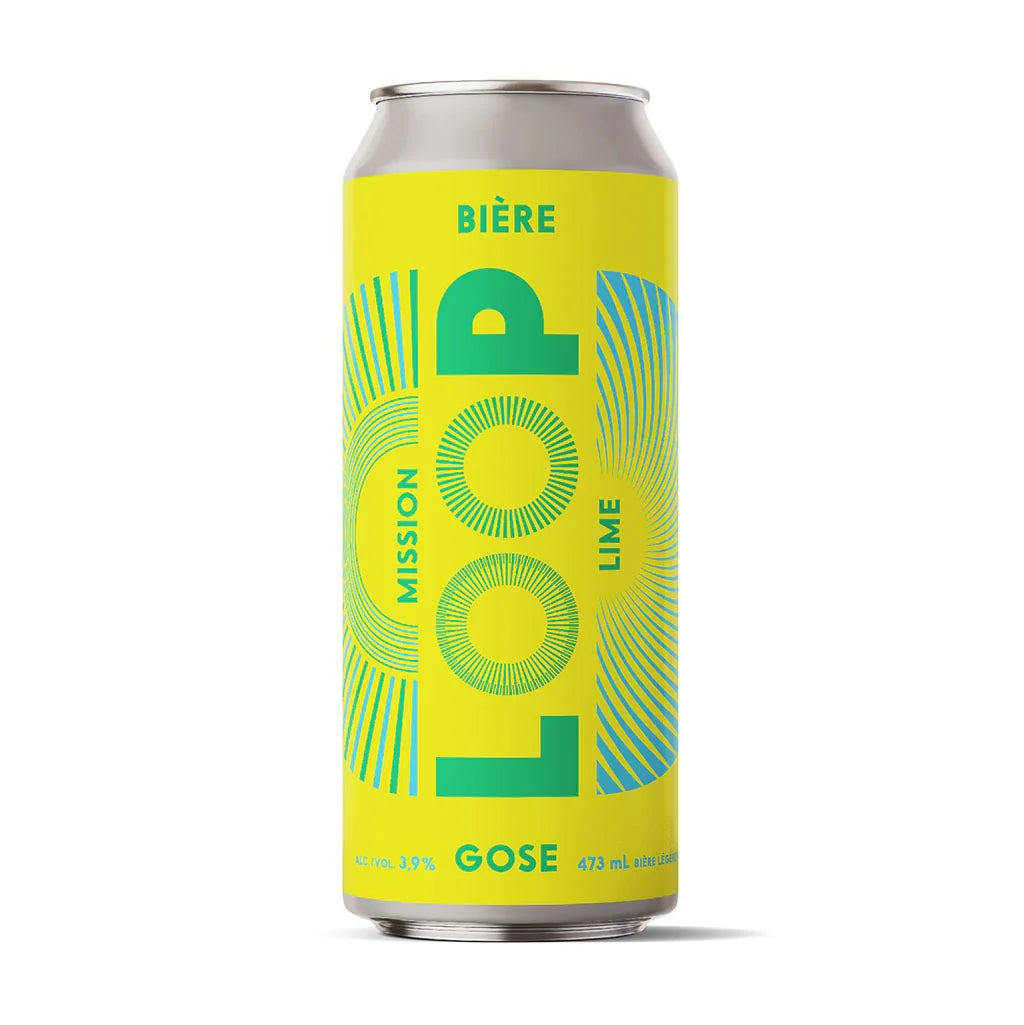 Loop Mission gose lime beer - La Boite à Grains