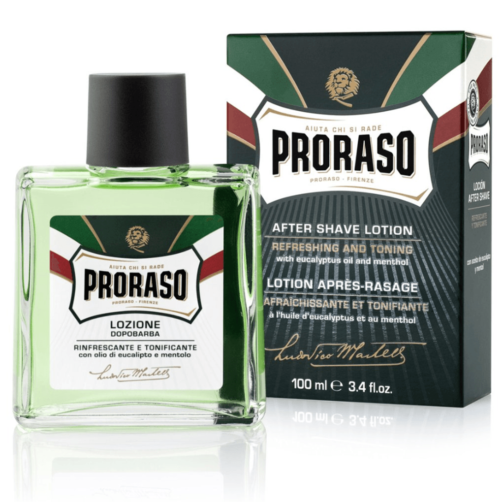 Lotion Après-Rasage Eucalyptus et Menthol Proraso - La Boite à Grains