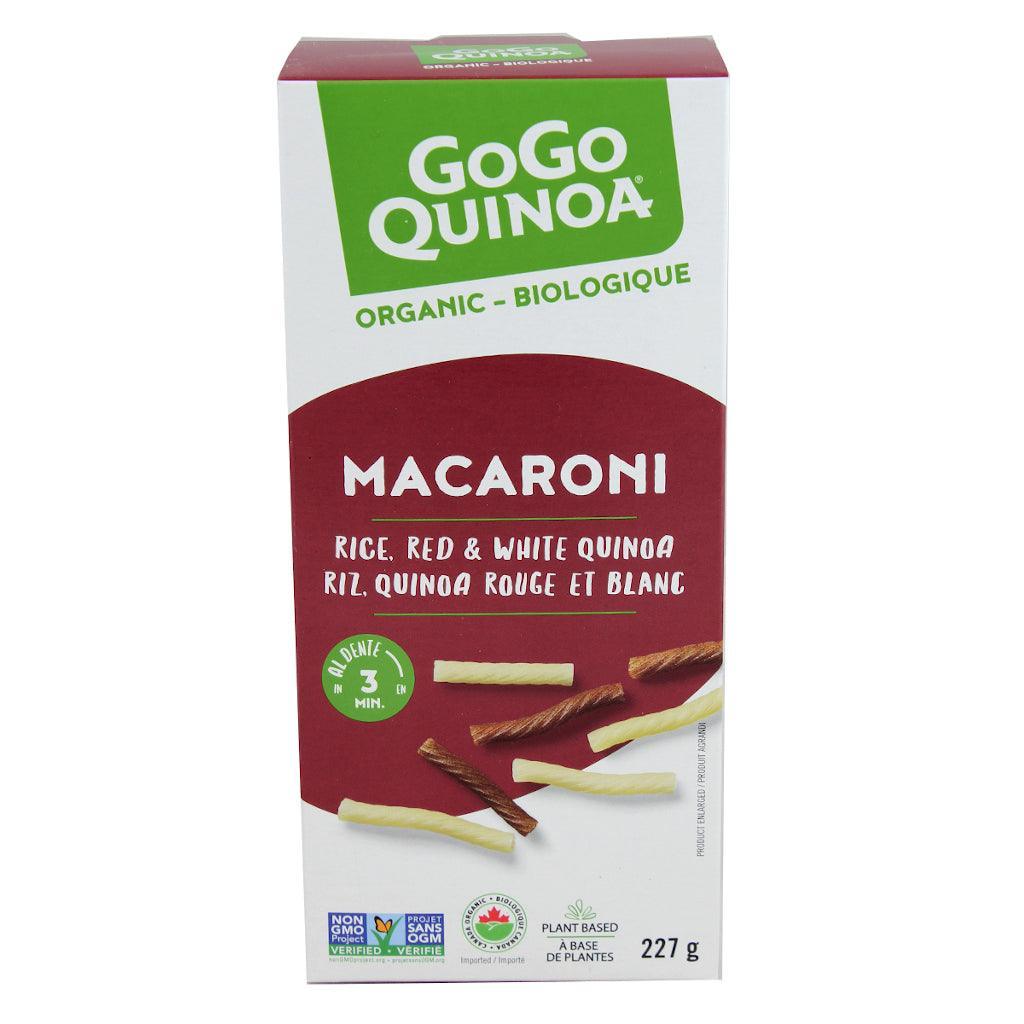 Macaroni Riz Quinoa Rouge et Blanc Biologique Gogo Quinoa - La Boite à Grains