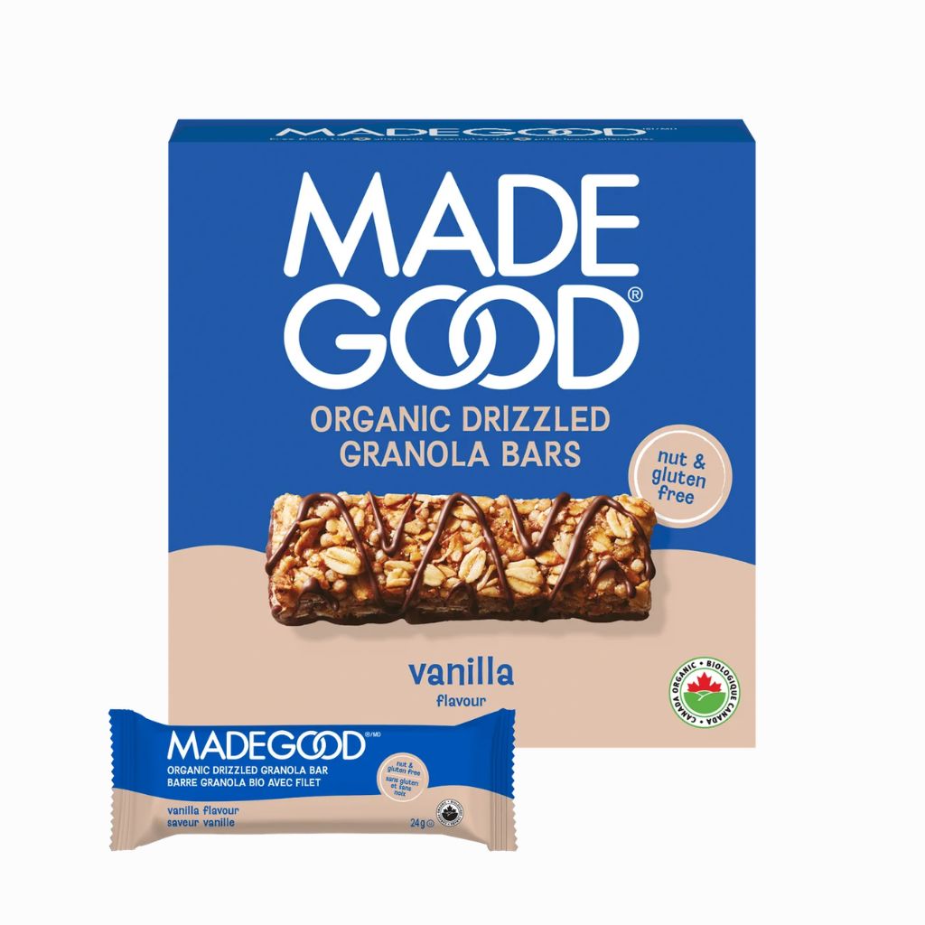 barres granola bio avec filet saveur vanille Made Good - La Boite à Grains