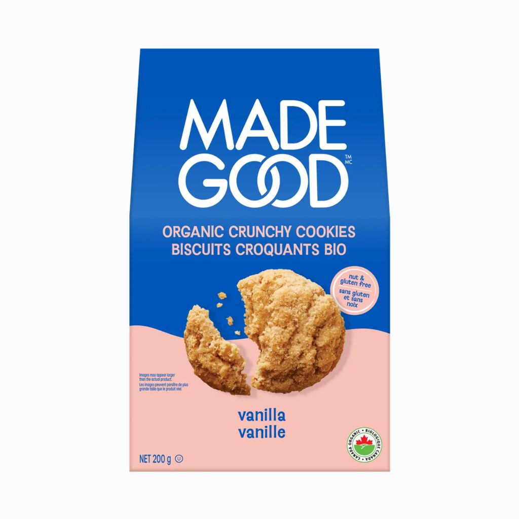 biscuits croquants vanille biologiques Made Good - La Boite à Grains