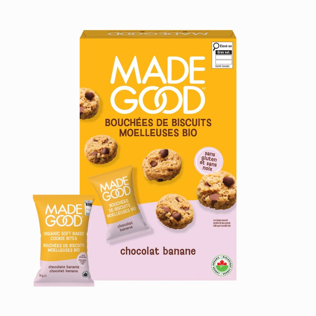 bouchées de biscuits moelleuses bio Made Good - La Boite à Grains