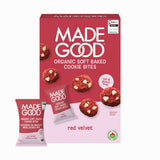 bouchées de biscuits moelleuses bio Velours Rouge Made Good - La Boite à Grains