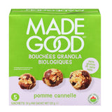 bouchées granola pomme cannelle Made Good - La Boite à Grains