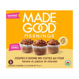 coupes d'avoine bio cuites au four banane et pépites de chocolat Made Good - La Boite à Grains