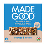 Organic chewy granola bars cookies & crème Made Good - La Boite à Grains