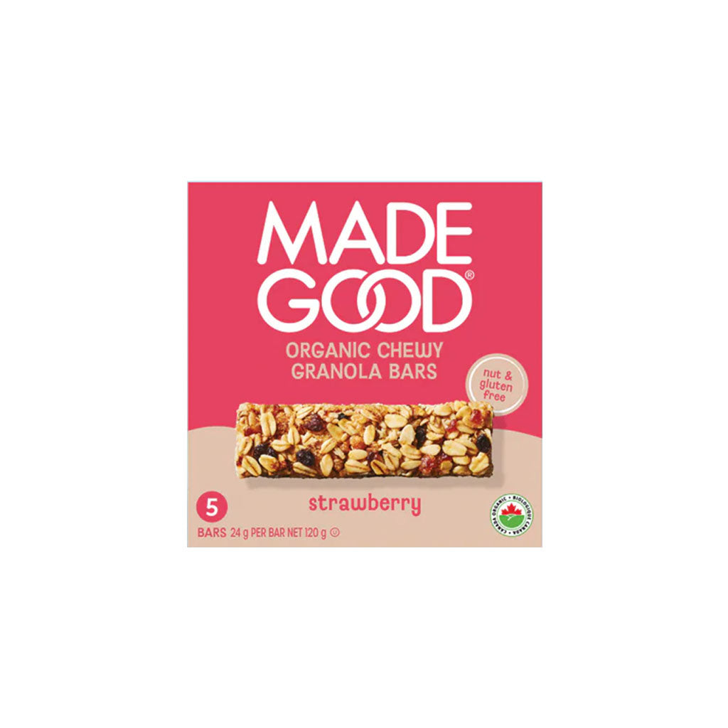 organic chewy granola bars strawberry Made Good - La Boite à Grains