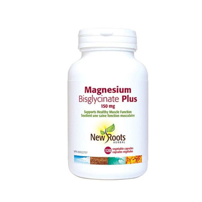 Magnésium Bisglycinate Plus New Roots Herbal - La Boite à Grains
