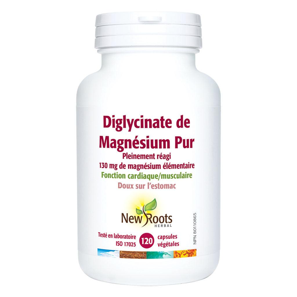 Magnésium Bisglycinate Pur New Roots Herbal - La Boite à Grains