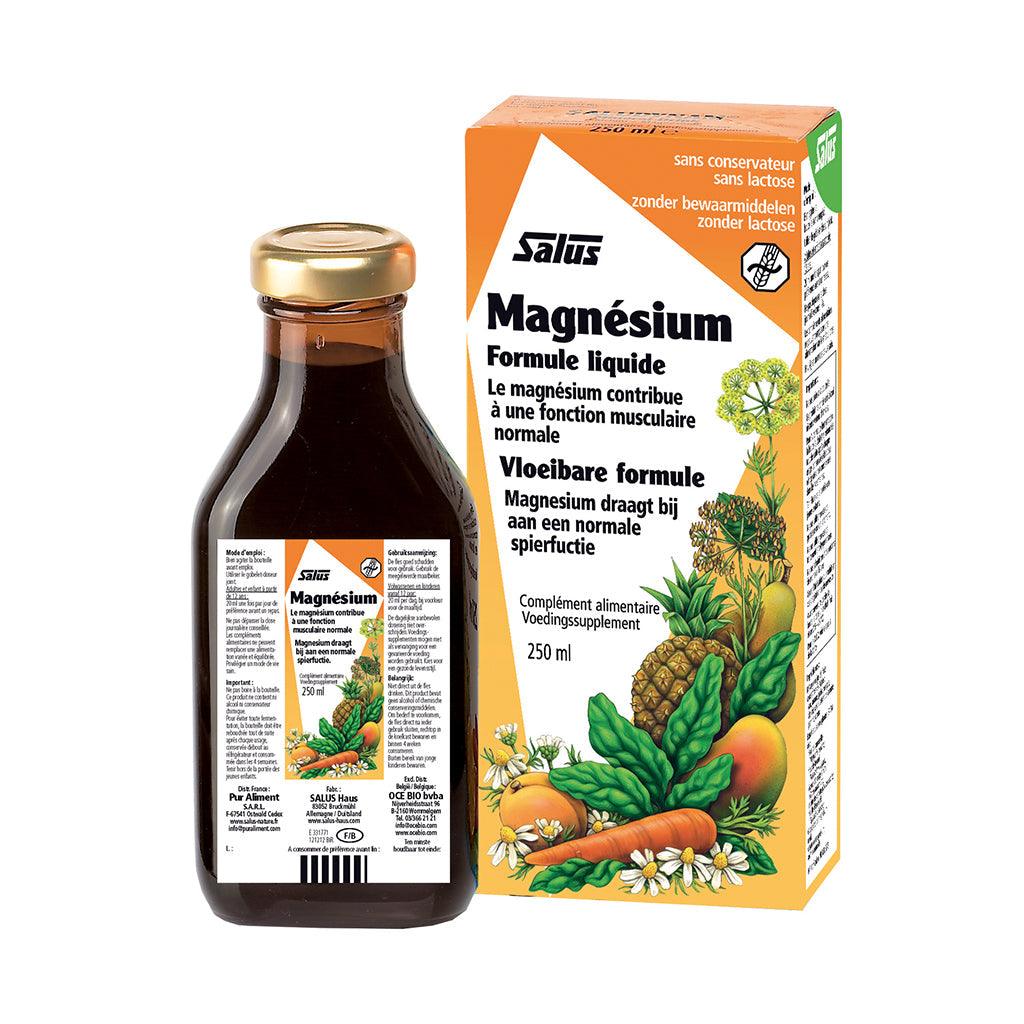 Magnésium Formule Liquide Salus - La Boite à Grains