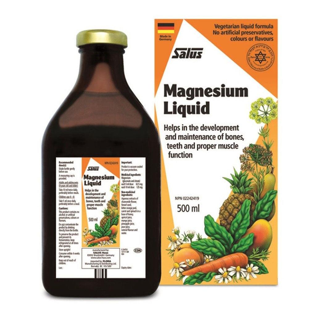 Magnésium Formule Liquide Salus - La Boite à Grains