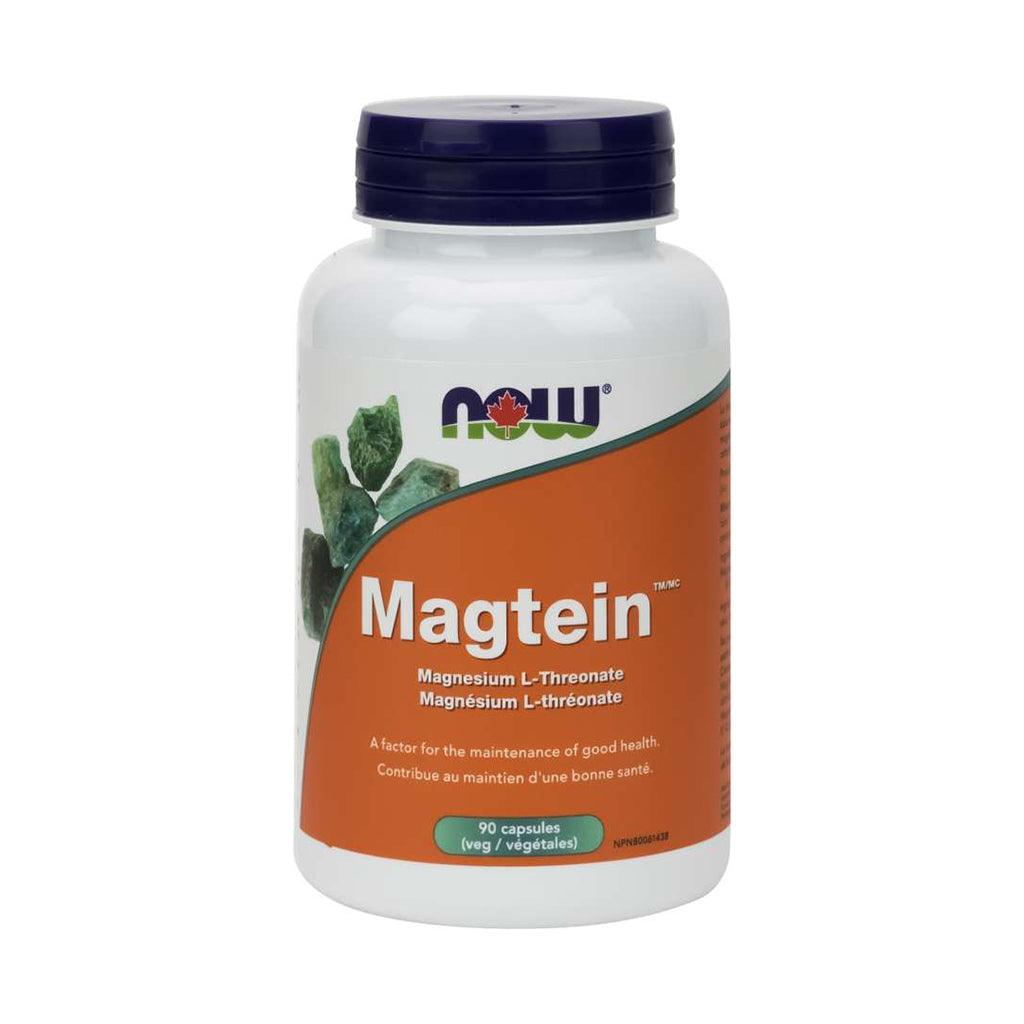 Magtein Magnésium L-thréonate Now - La Boite à Grains