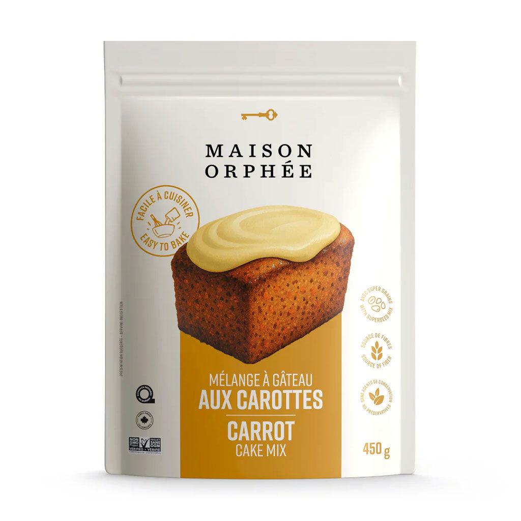 mélange à gâteau aux carottes Maison Orphée - La Boite à Grains