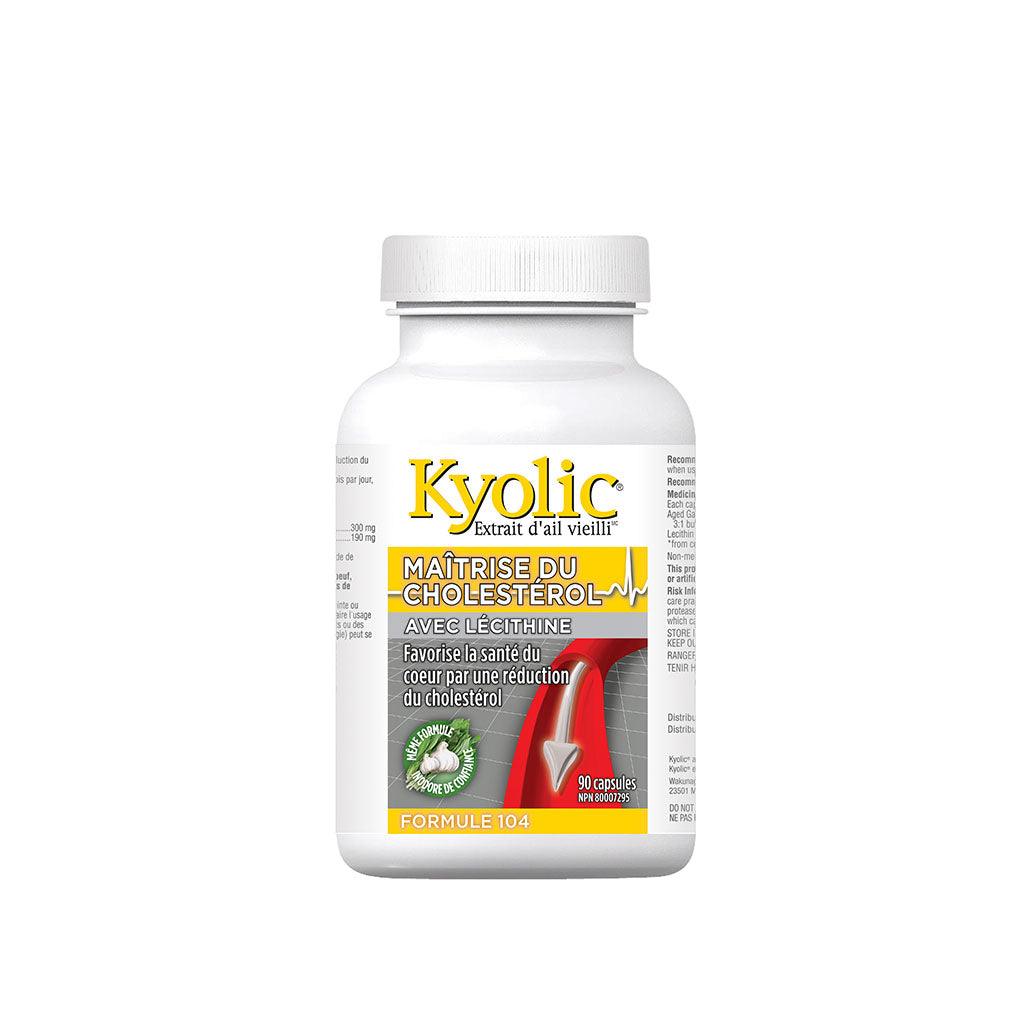 Maîtrise du Cholestérol Formule 104 Kyolic - La Boite à Grains