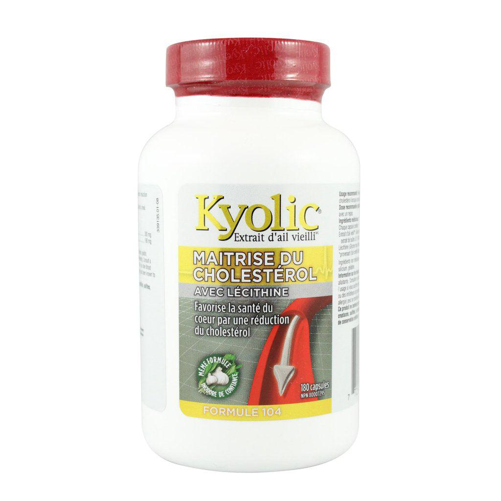 Maîtrise du Cholestérol Formule 104 Kyolic - La Boite à Grains