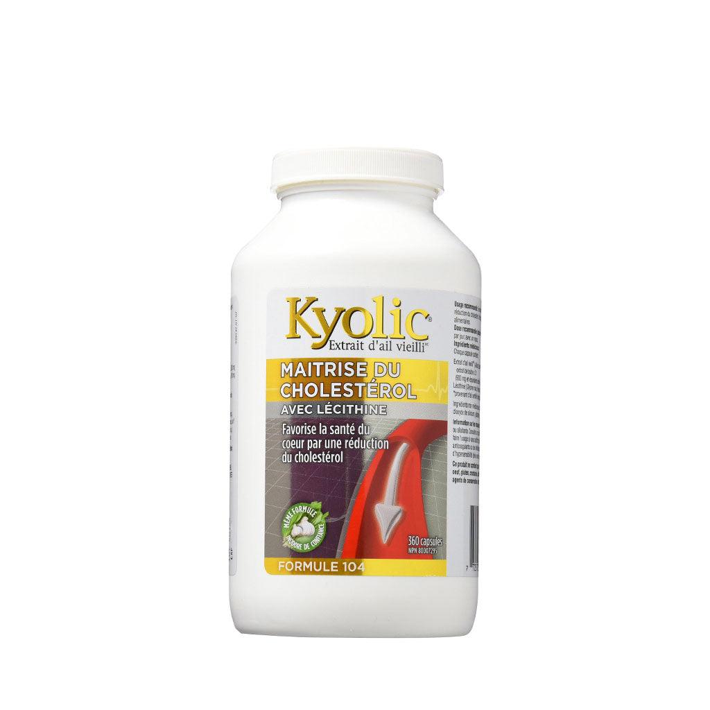 Maîtrise du Cholestérol Formule 104 Kyolic - La Boite à Grains