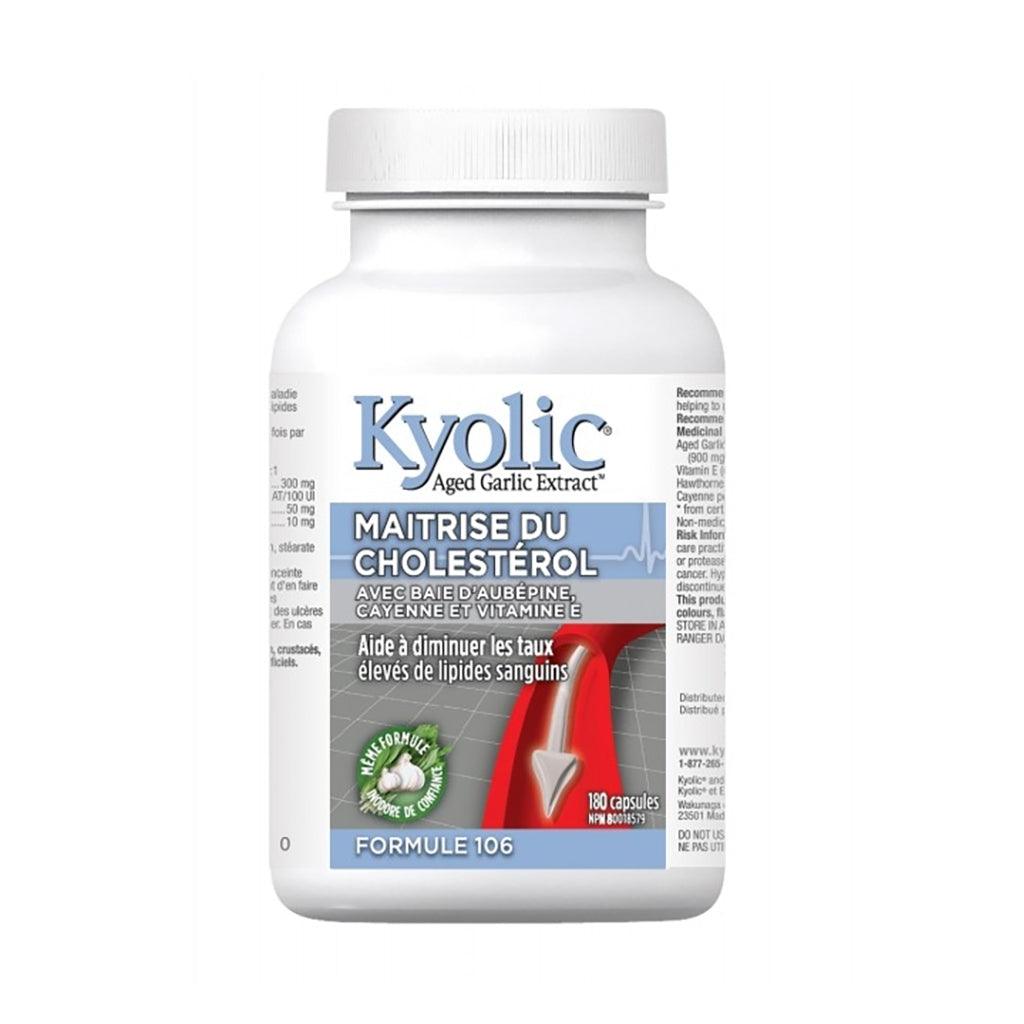 Maîtrise du Cholestérol Formule 106 Kyolic - La Boite à Grains