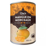 Mangue en Morceaux Biologique au Jus Cha's Organics - La Boite à Grains