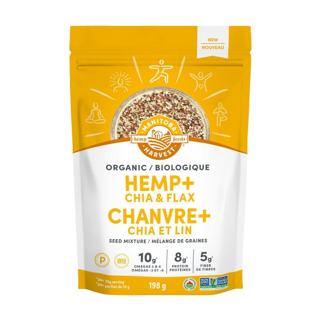 Manitoba Harvest Organic Hemp + Chia and Flax - La Boite à Grains