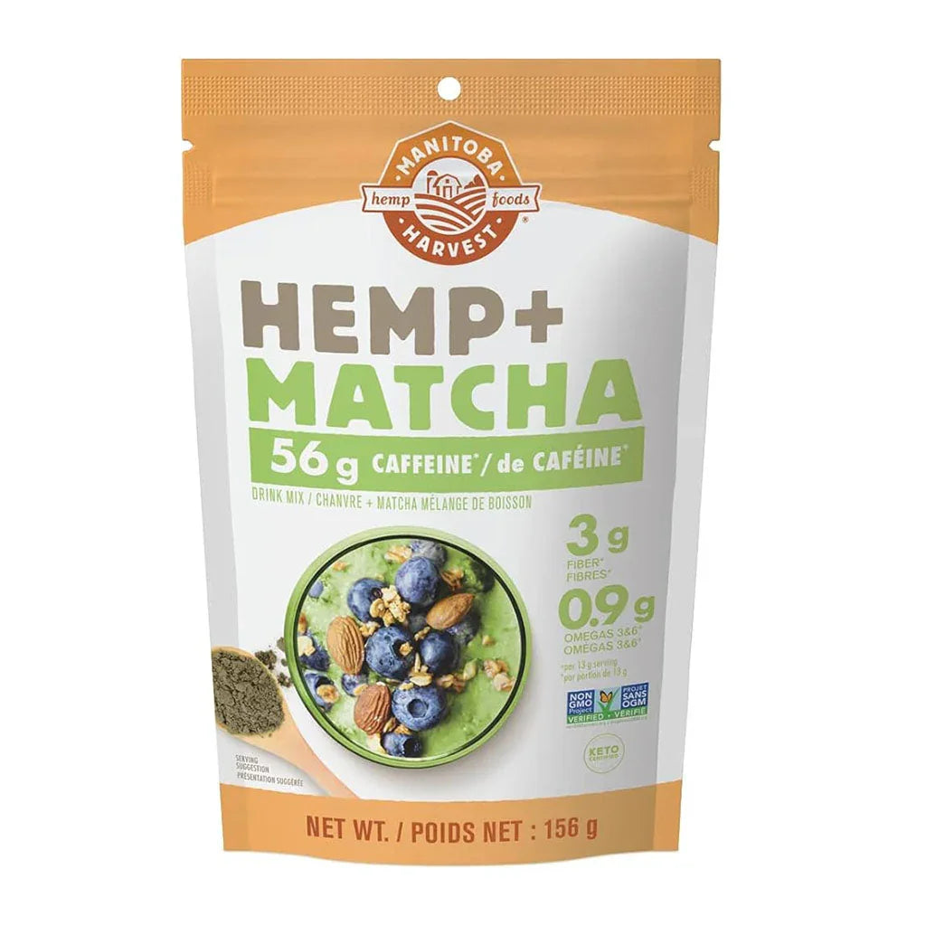 hemp+ matcha Manitoba Harvest - La Boite à Grains