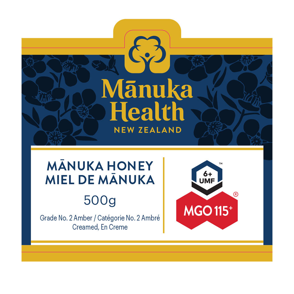 manuka health miel de manuka mgo 115 grade 2 500 g