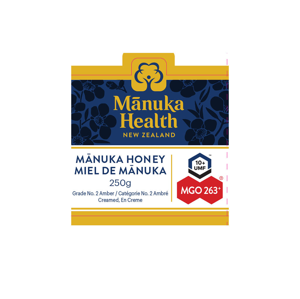 manuka health miel de manuka mgo 263 grade 2 250 g