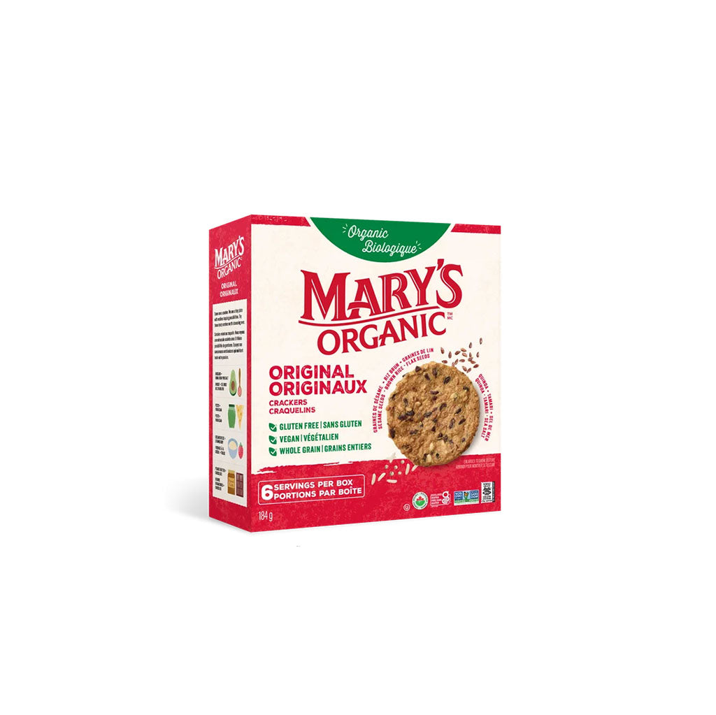 craquelins originaux biologique Mary's - La Boite à Grains