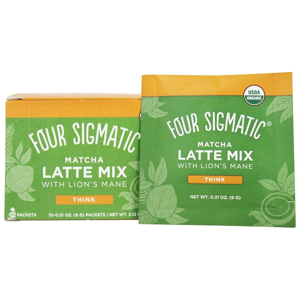 Matcha Latte Mix avec Crinière de Lion Think Four Sigmatic - La Boite à Grains