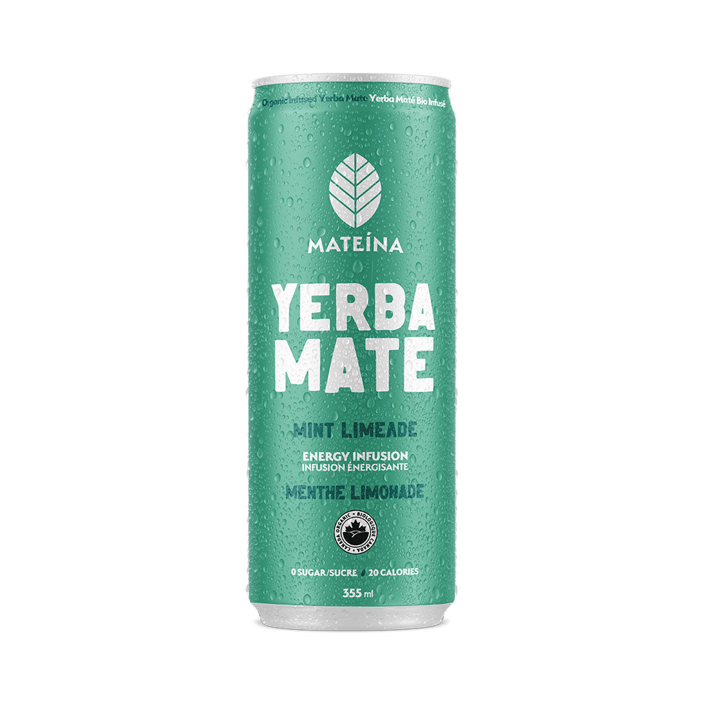 yerba maté menthe limonade biologique Mateina - La Boite à Grains