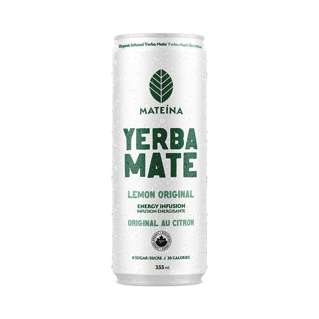 yerba maté original au citron biologique Matéina - La Boite à Grains