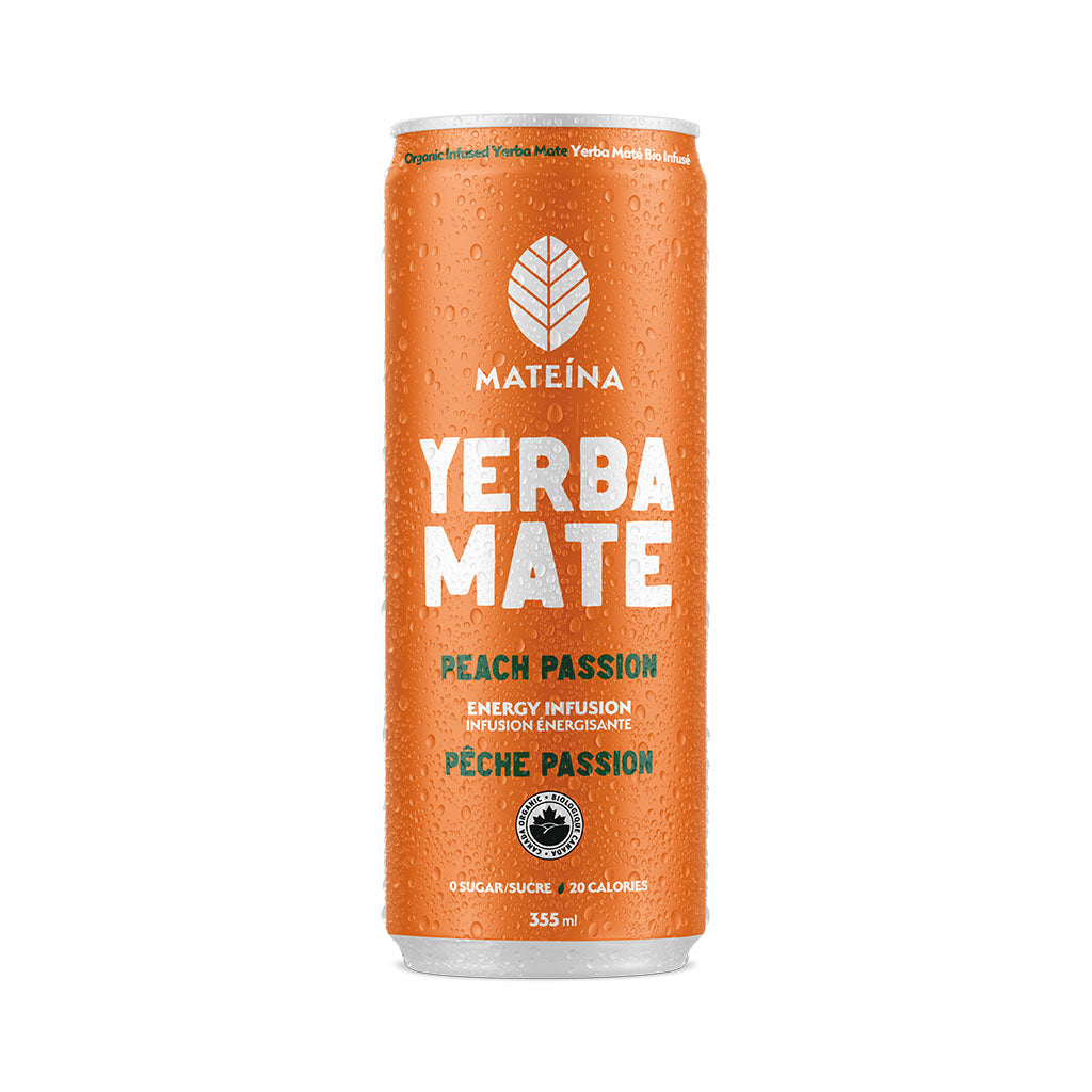 yerba maté pêche passion Matéina - La Boite à Grains