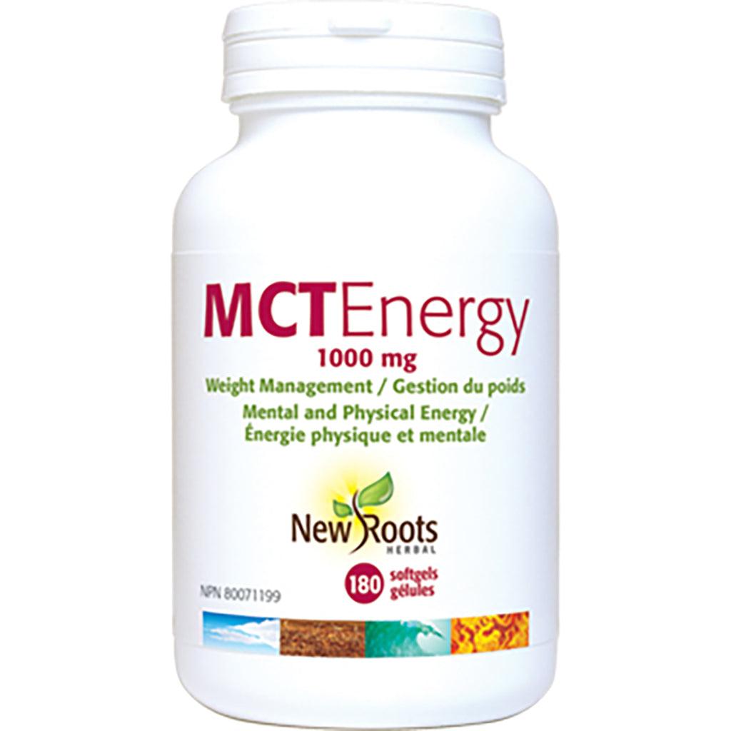 MCT Énergie 1000 mg New Roots Herbal - La Boite à Grains