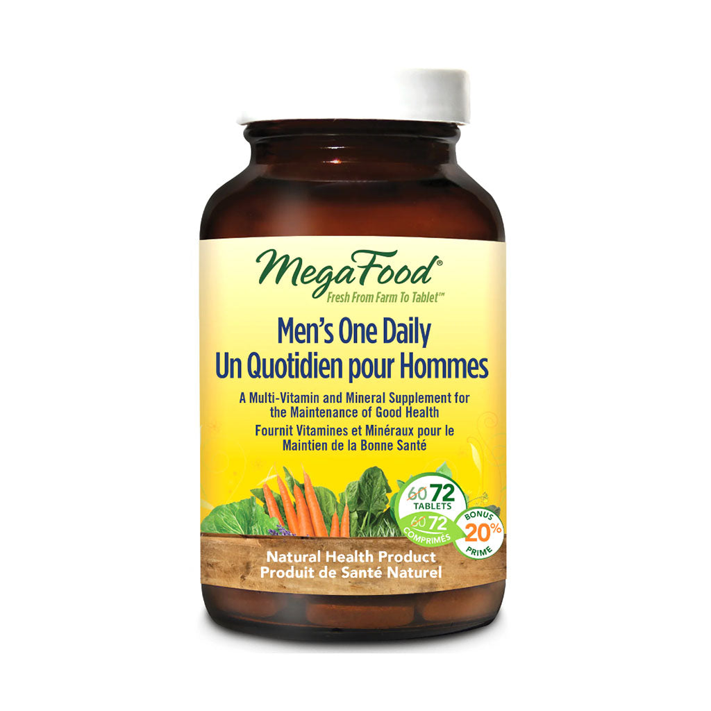 megafood un quotidien pour hommes 72 comprimés