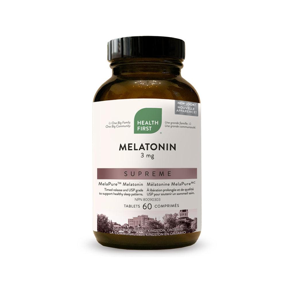 Mélatonine Suprême Health First - La Boite à Grains