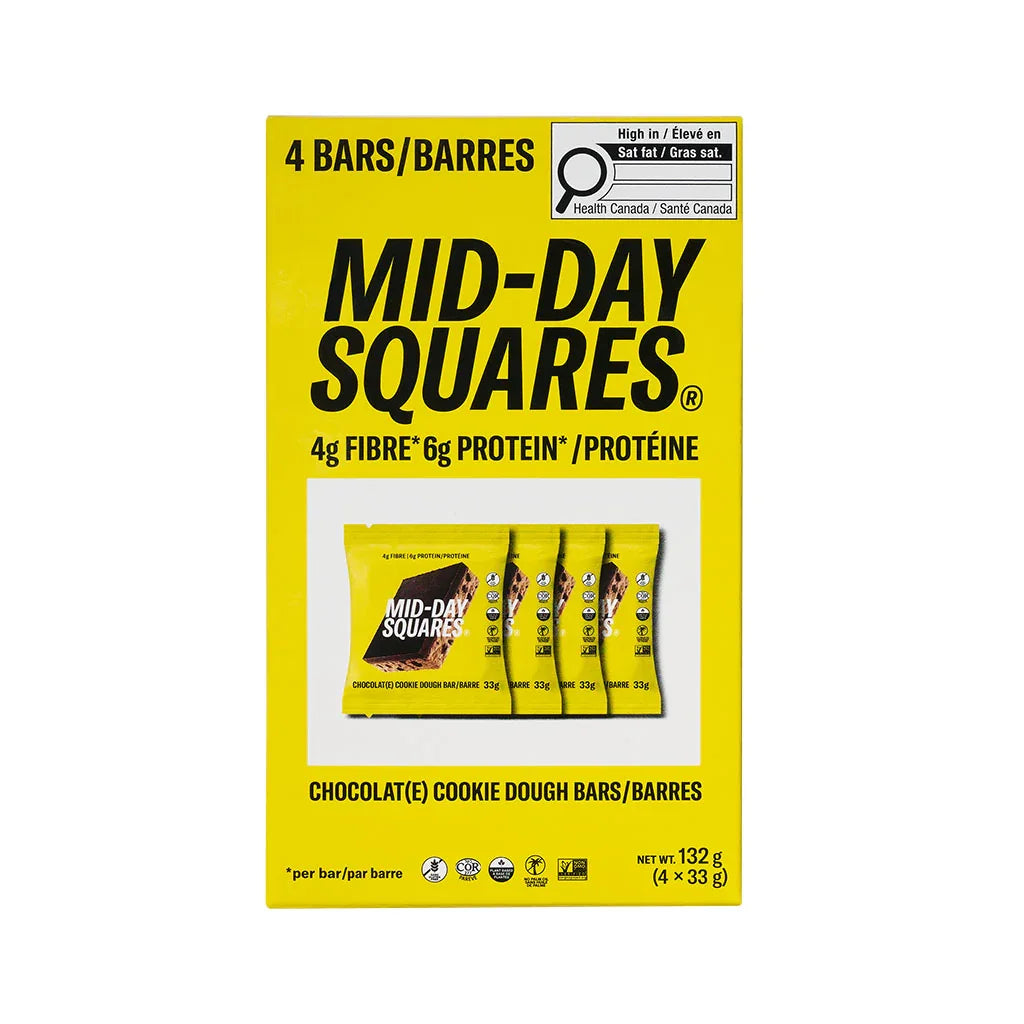 Mid-Day Squares barre chocolat Cookie Dough - La Boite à Grains