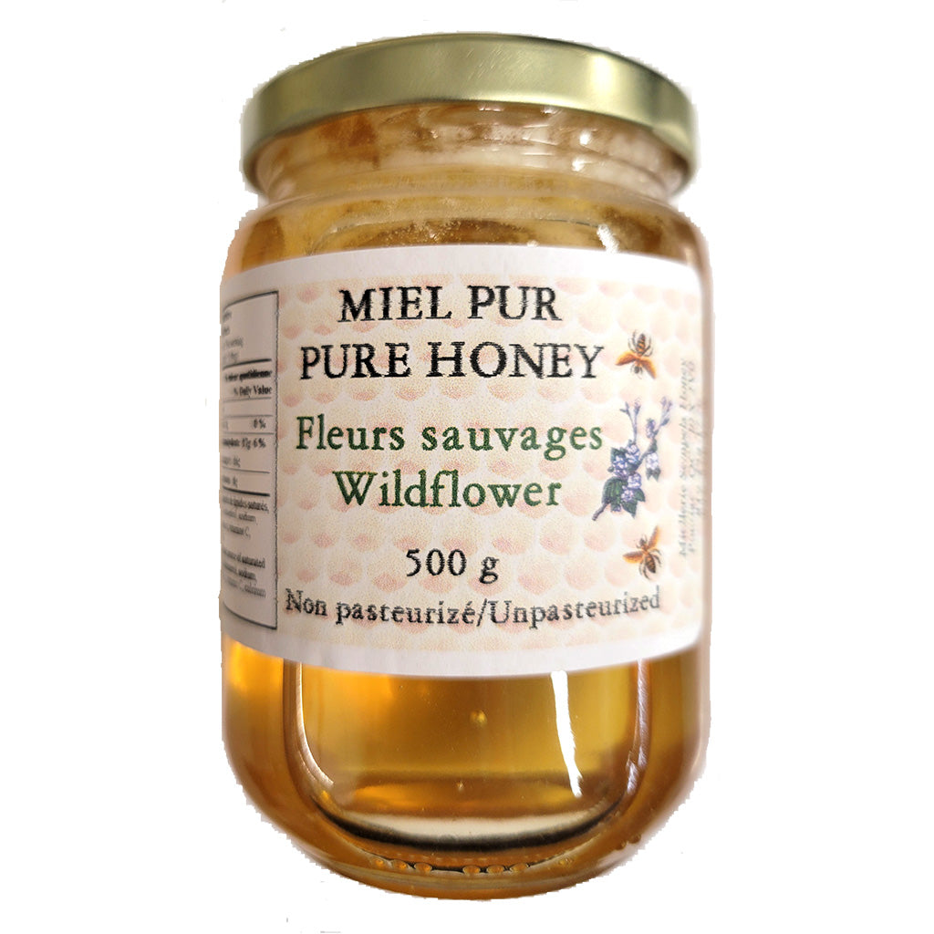 miellerie sempels miel pur de fleurs sauvages non pasteurisé 500 g