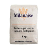 farine à pâtisserie tamisée biologique Milanaise - La Boite à Grains