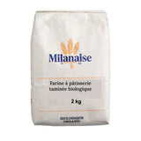 farine à pâtisserie tamisée biologique Milanaise - La Boite à Grains