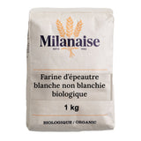 farine d'épeautre blanche non blanchie biologique Milanaise - La Boite à Grains