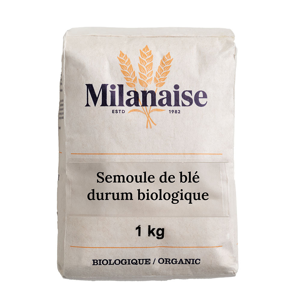 semoule de blé durum Milanaise - La Boite à Grains