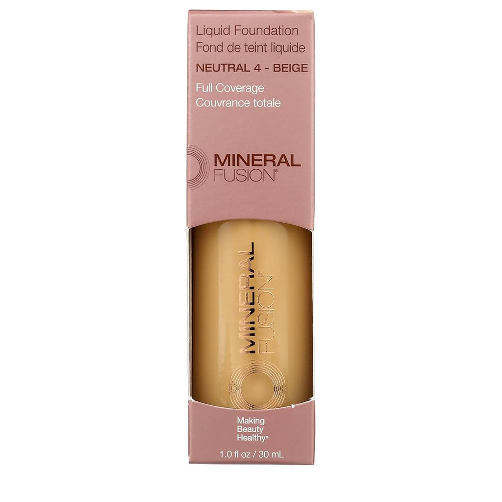 fond de teint liquide Neutral 4 Mineral Fusion - La Boite à Grains