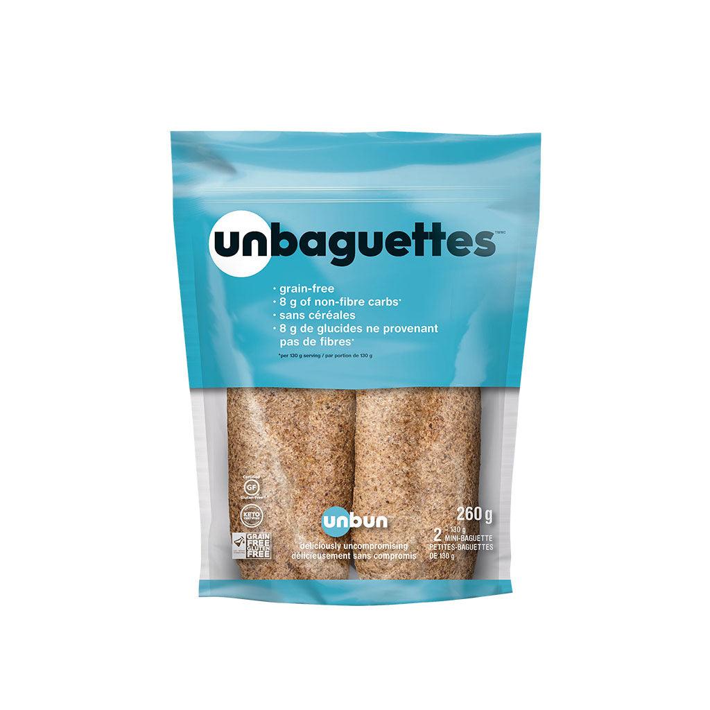 Mini Baguettes Sans Gluten Unbun Foods - La Boite à Grains