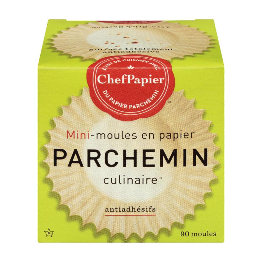 Mini Moules en Papier Parchemin Culinaire ChefPapier - La Boite à Grains