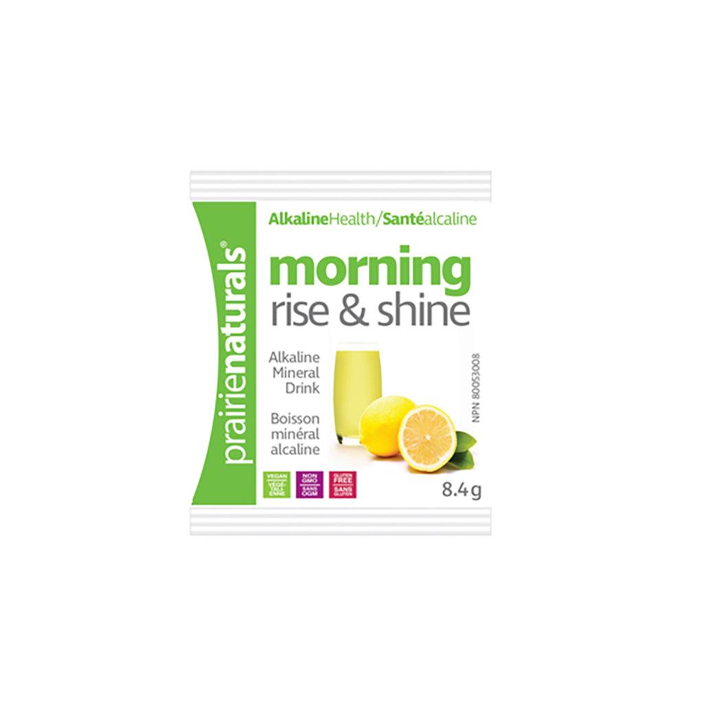 Morning Rise & Shine Boisson Minérale Alcaline Prairie Naturals - La Boite à Grains